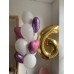 Набор шариков С Днем Рождения (happy birthday) с цифрой